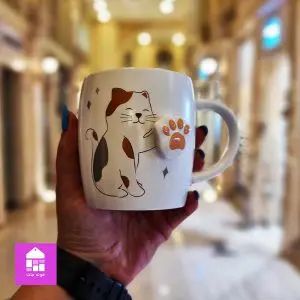 ماگ گربه ای پنجه برجسته